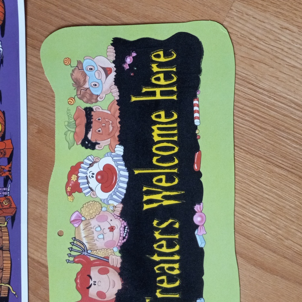 Color clings Halloween 2 sided removable/reusable window decorations - Picture 10 of 11